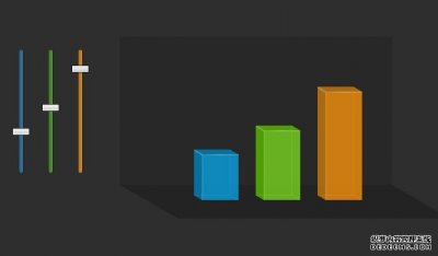 jquery+css3实现漂亮的彩色滑